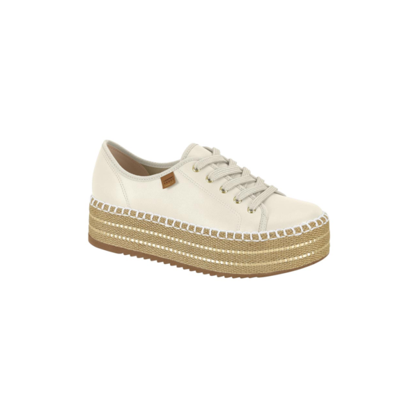 Esyazo Beira Rio tenis sneaker casual femenino off white