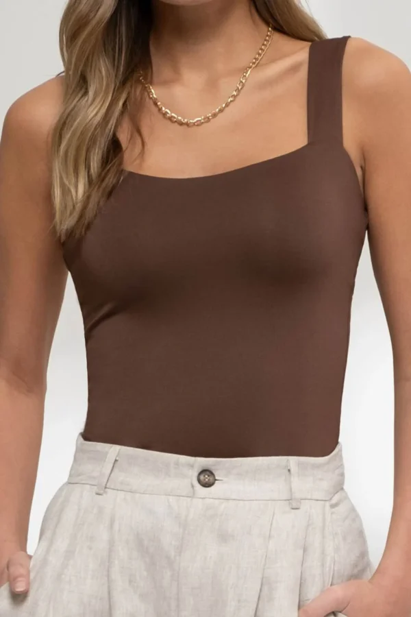 Reversible square neck seamless cami - Image 3