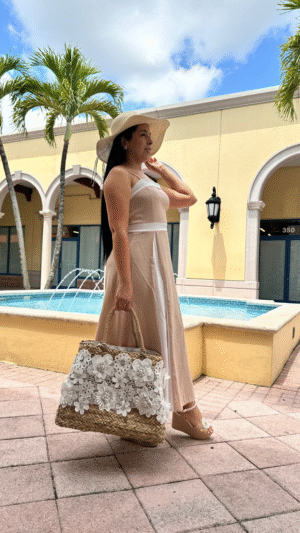 Color Block Midi Dress