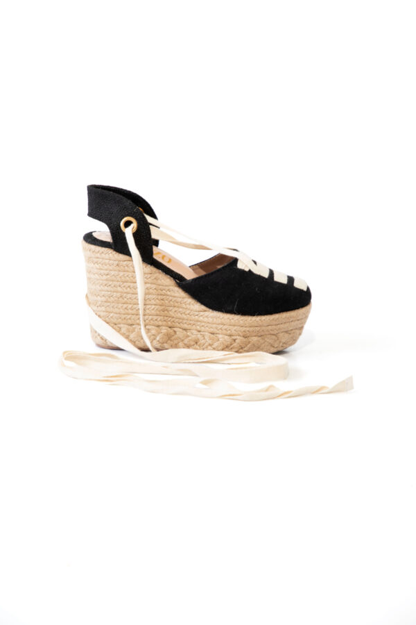 Esyazo Ana black wedges - Image 2