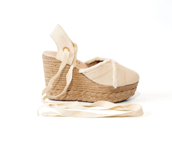 Esyazo Esther white wedges - Image 2