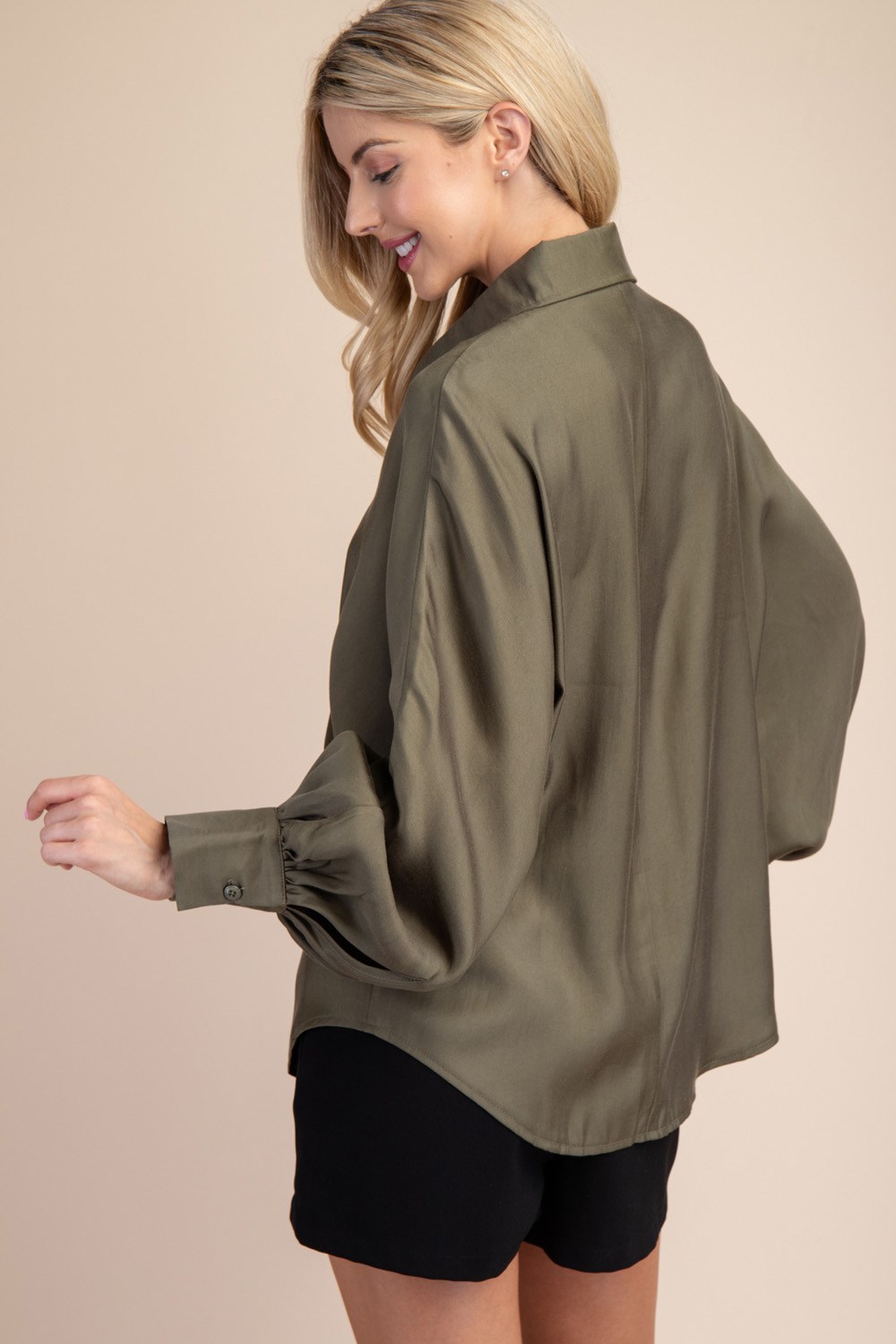 Voluminous Sleeve Blouse - Image 2
